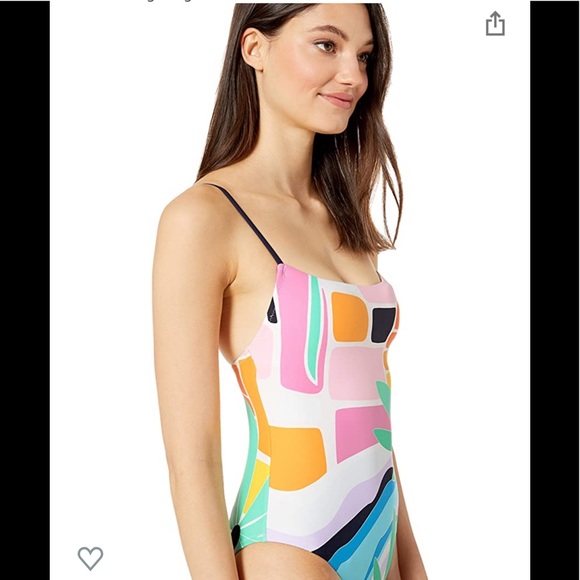 SALE⬇️‼️ NWT Trina Turk Mosaic Sunrise High leg - Picture 6 of 14